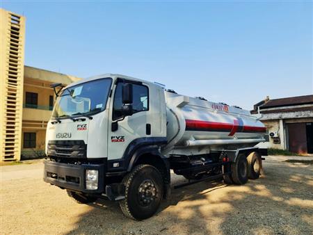 Xe tec xang d?u ISUZU FVZ60TE5/TUP-X